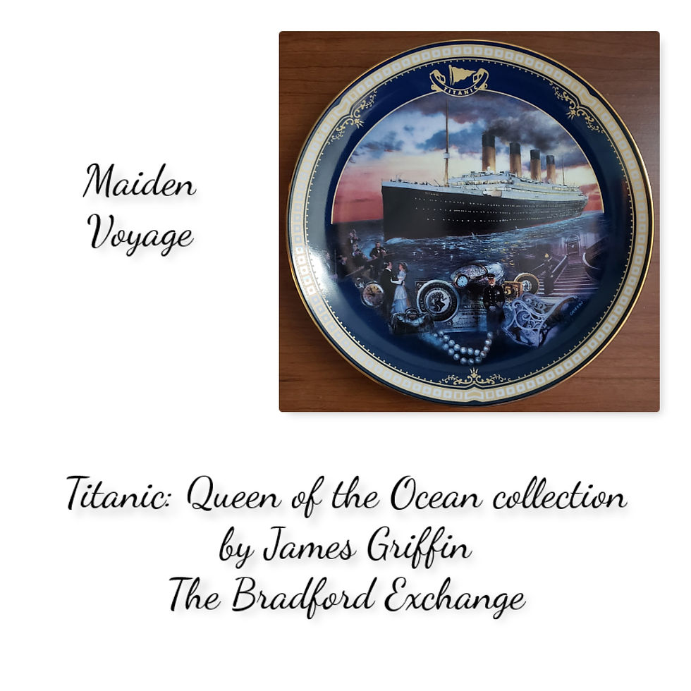 TitanicCollectorsPlate
