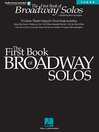 The First Broadway Book of Solos - Tenor