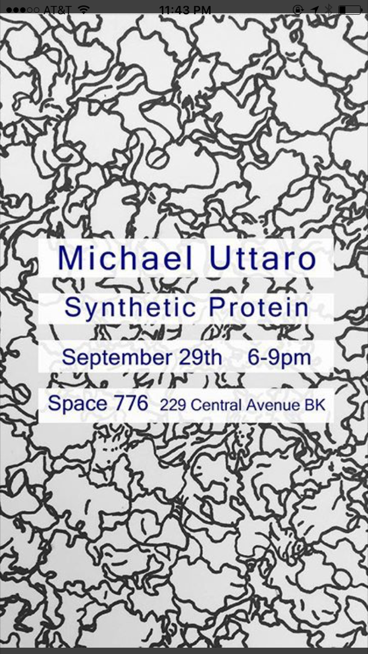 Michael Uttaro : Synthetic Protein