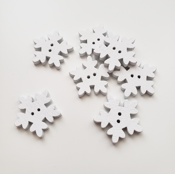 Snowflake Button