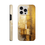 Thumbnail: Abstract Gold Art Tough Phone Case