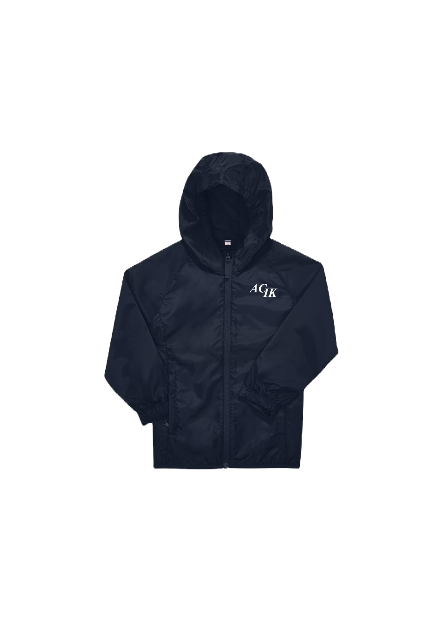 Veste coupe vent bleue marine ACIK