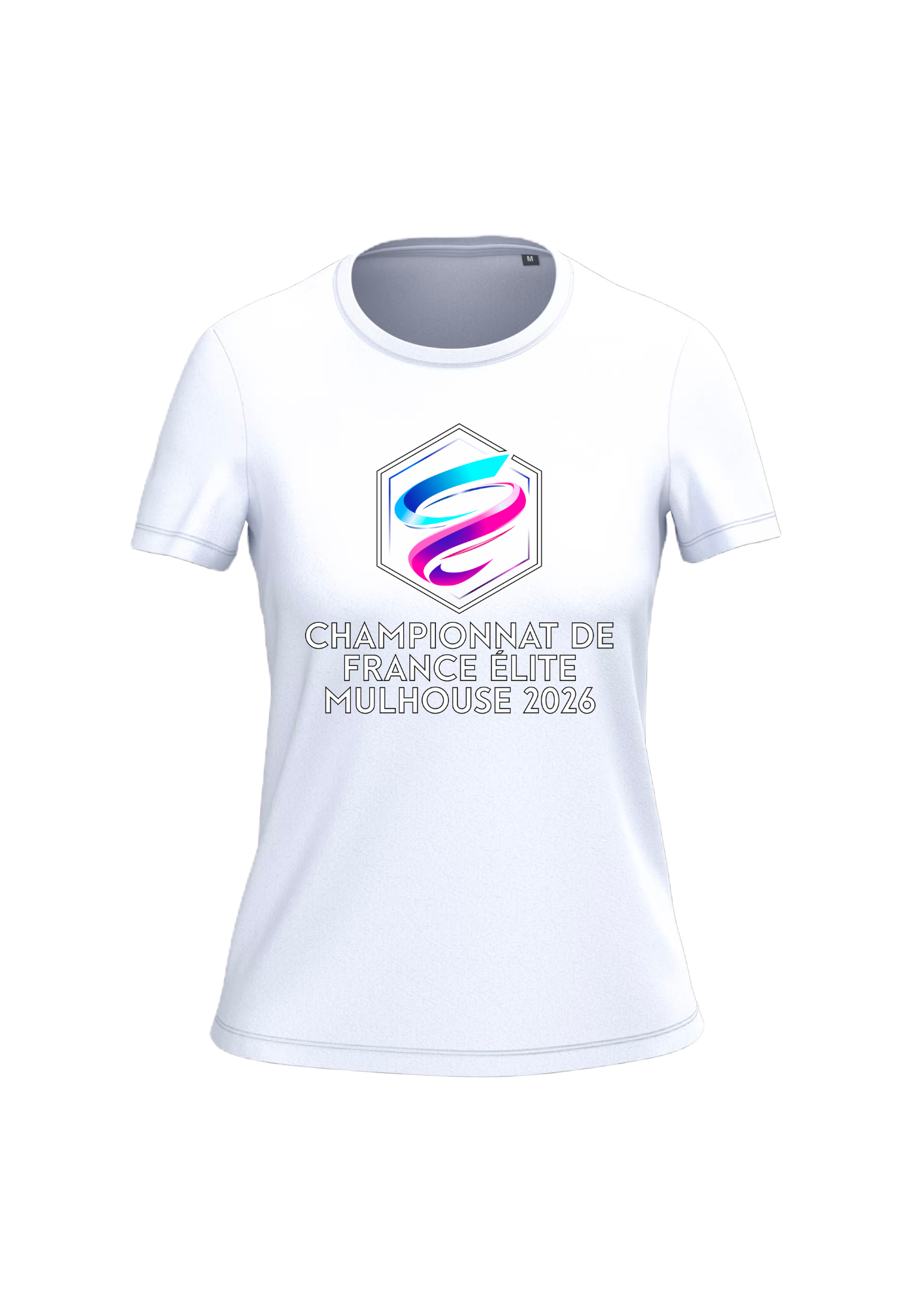 T-shirt coton femme - blanc