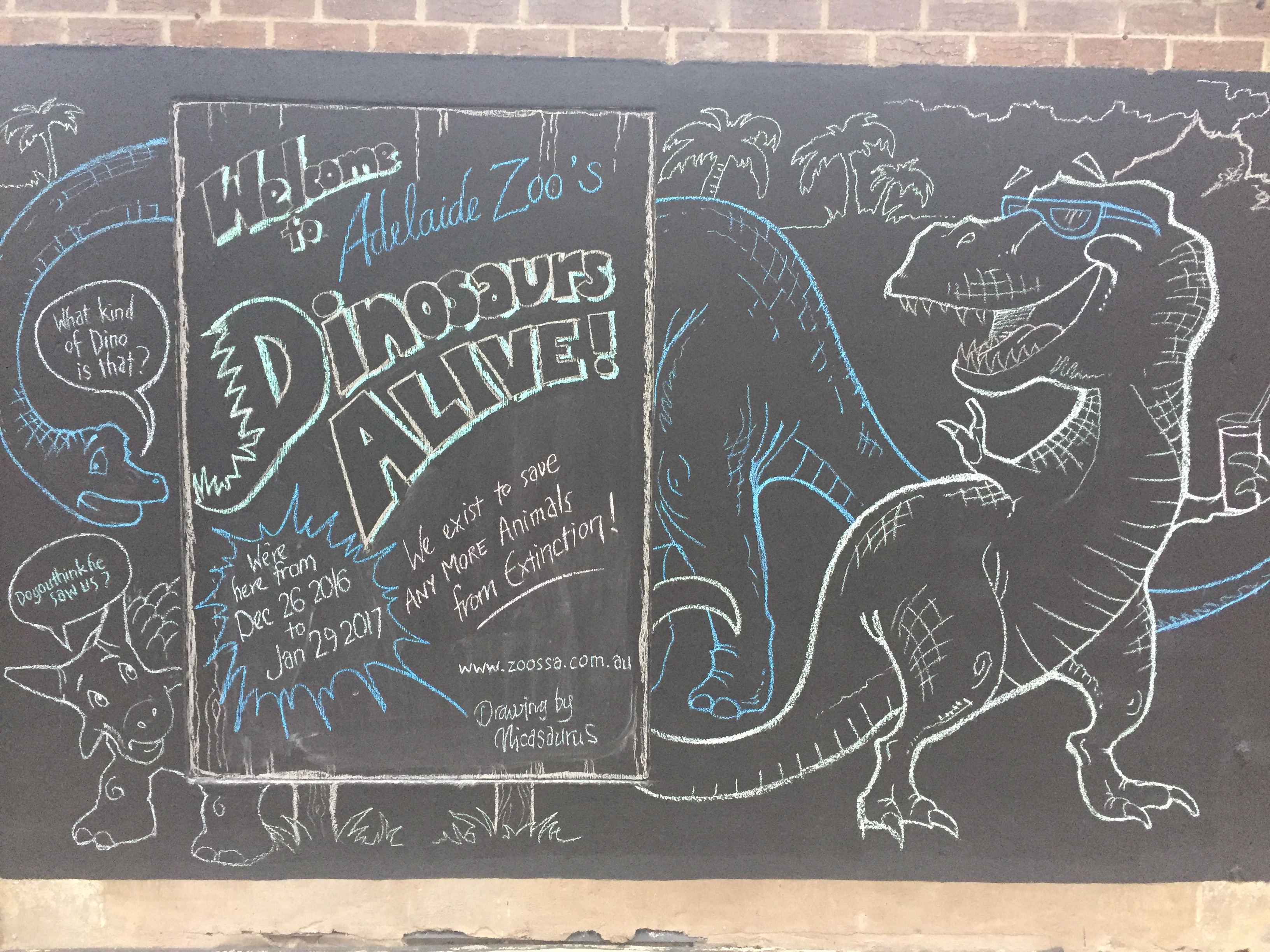 Dinosaurs Alive - Adelaide Zoo