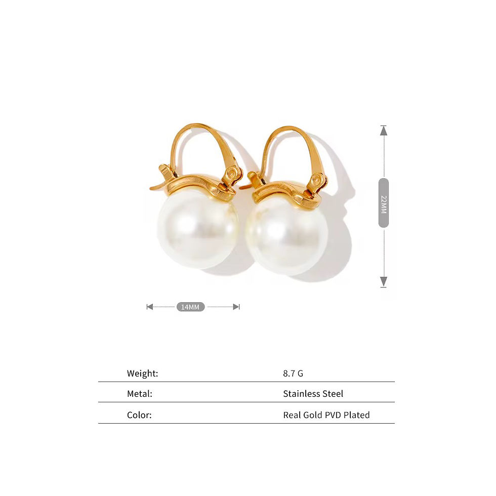 Thumbnail: Classic Pearl Earrings 