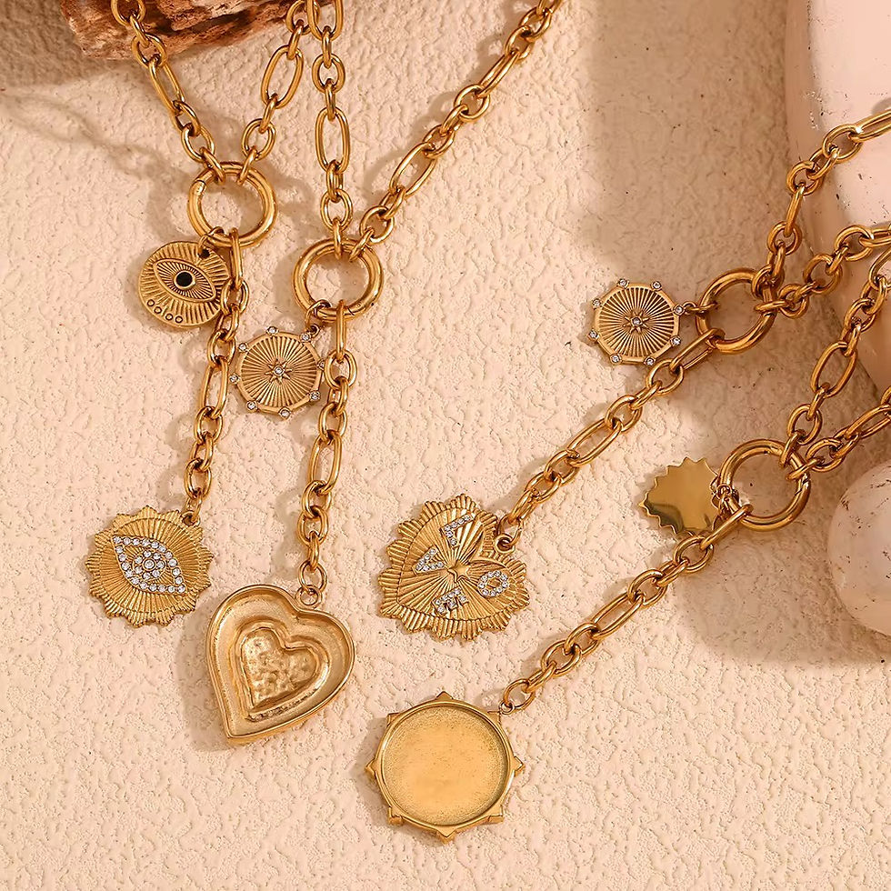 Thumbnail: Lariat Charm Necklace