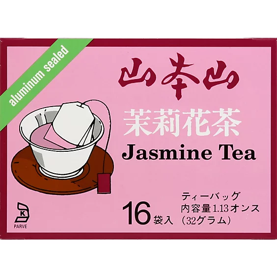Yamamotoyama Tea Bags Jasmine 16 Count
