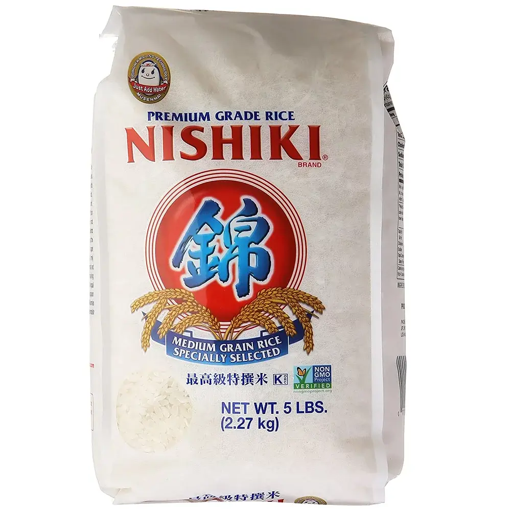 Nishiki Premium Grade Medium Grain Sushi Rice, 5 lb