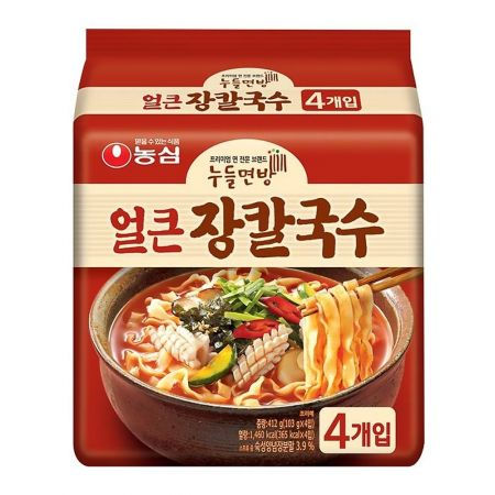 Jang Kal Guk Su Spicy Flavor 4Pk 4.06oz(115g)