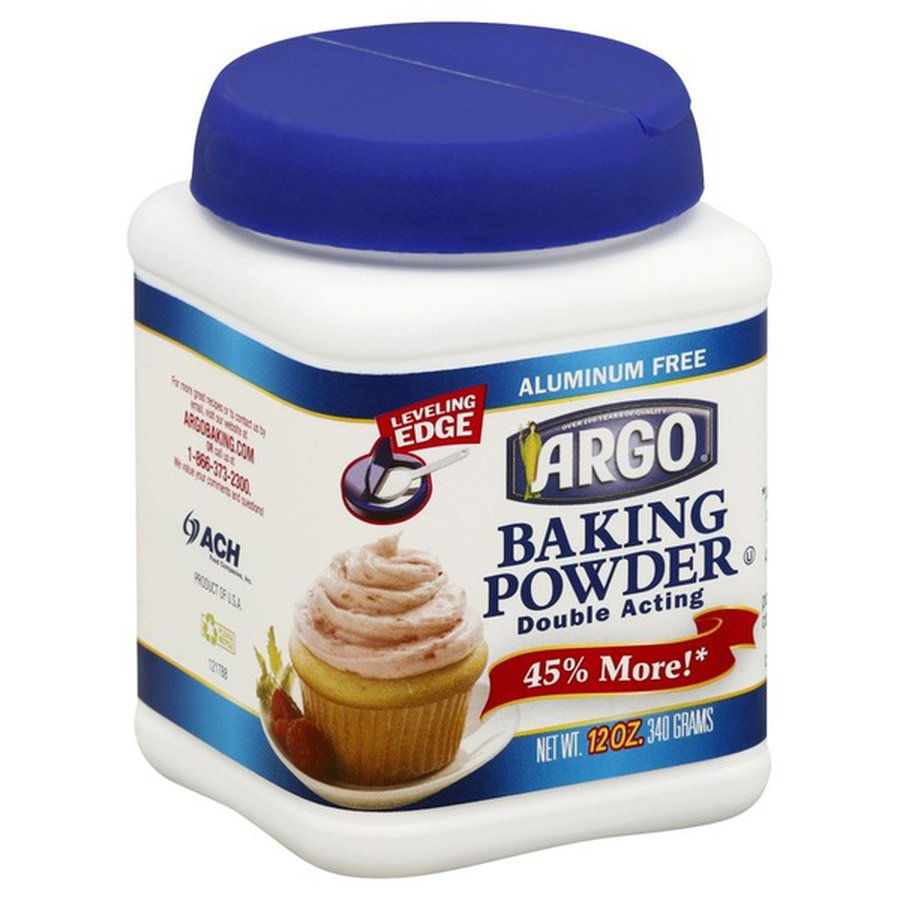 Argo Baking Powder, Double Acting 12 oz.