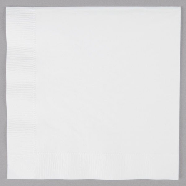 3-Ply Luncheon Napkin White - 50/Pack