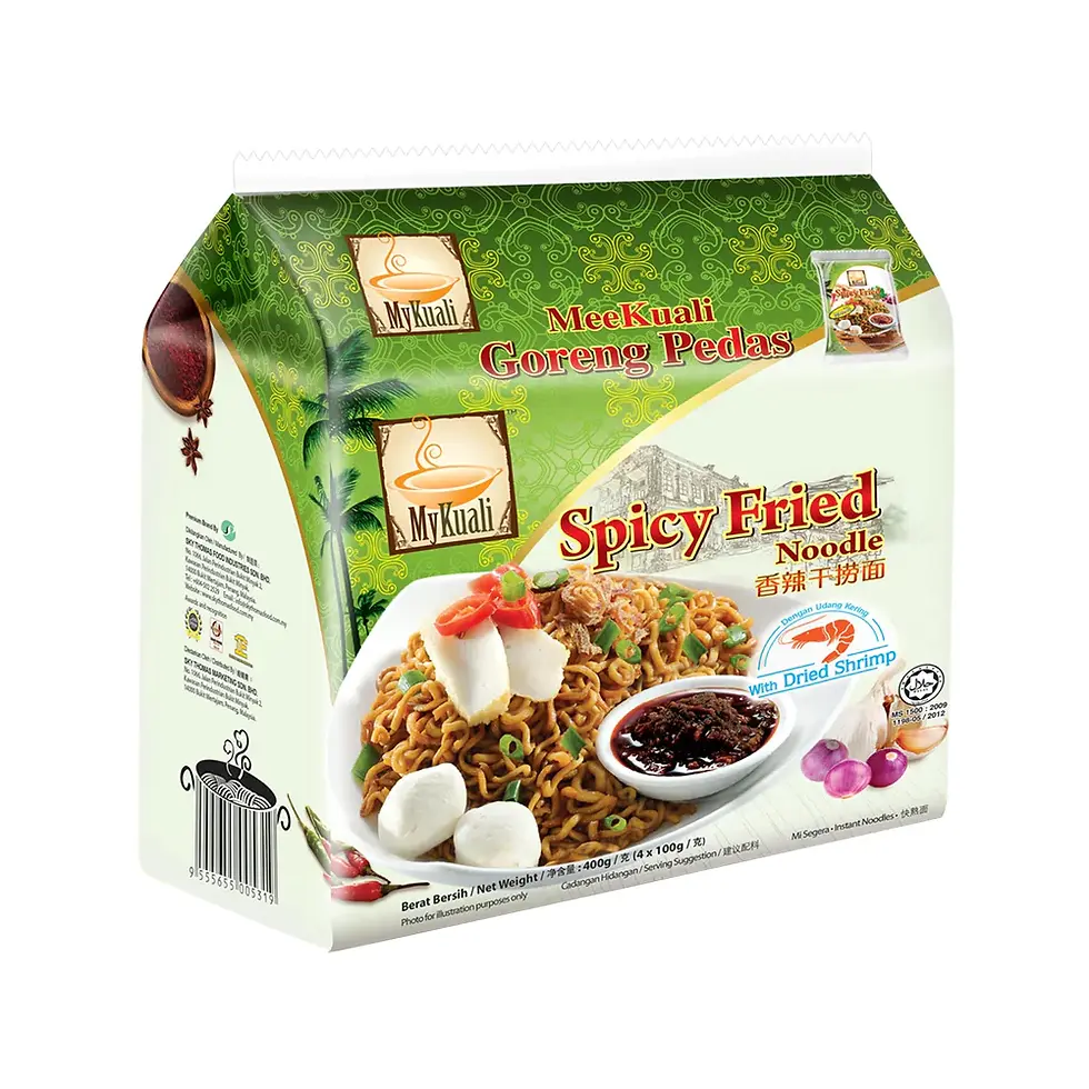 Spicy Fried Instant Noodle, 4Pk 400g
