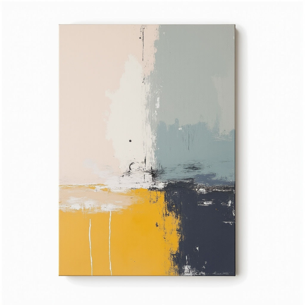 Abstract Expressionist Canvas