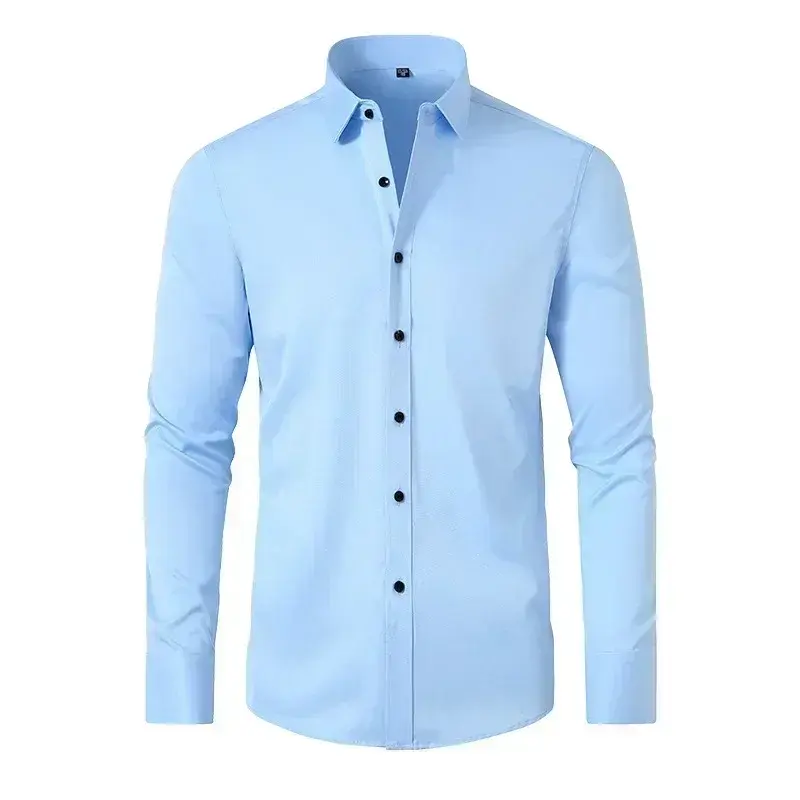 Thumbnail: AeroStretch™ Slim Fit Black Shirt