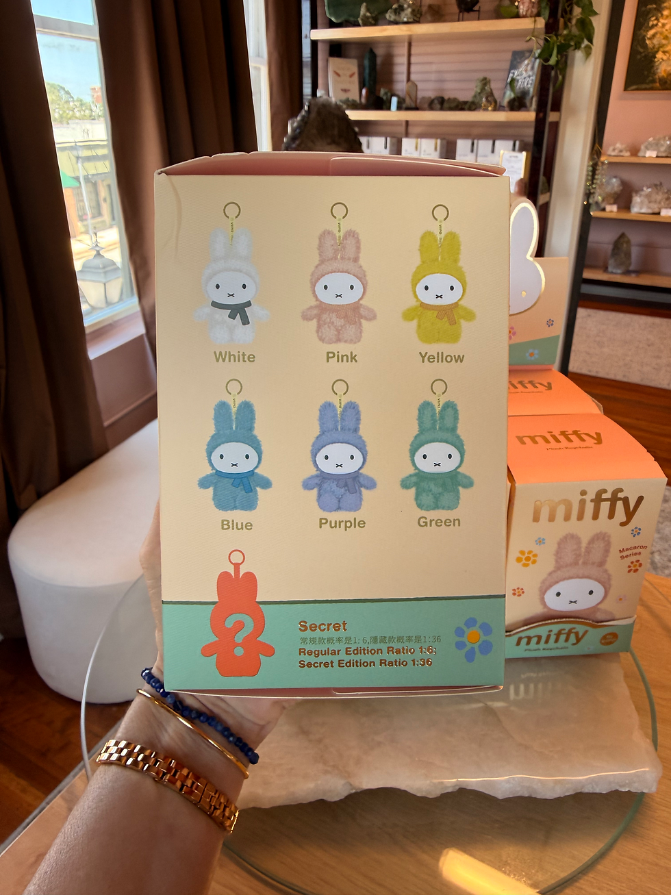 Thumbnail: Miffy Macaron Series Plush Keychain Blind Box