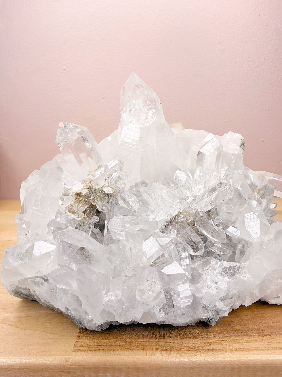 Thumbnail: Solène — Himalayan Quartz with Golden Rutile & Rainbow