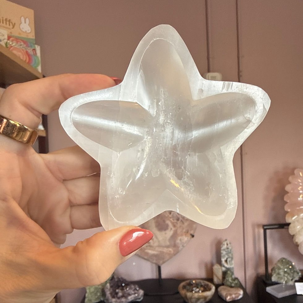 Thumbnail: Selenite Star Bowl | Celestial Catchall
