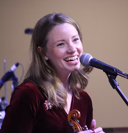 Choir director, Andrea Hammond