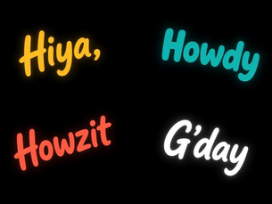 Greetings From Around The English Speaking World