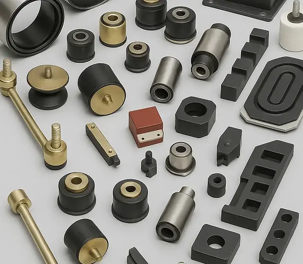 Silent Block Bush – Rubber to Metal Bonded Suspension Part.webp