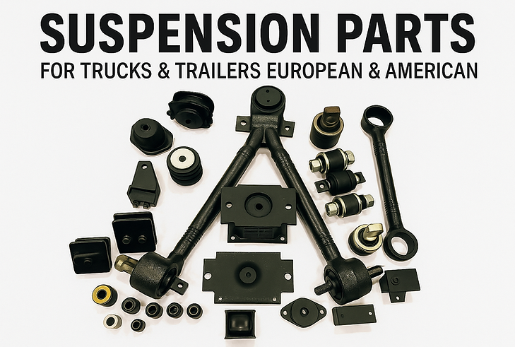 trailer trucks suspesion rubber products