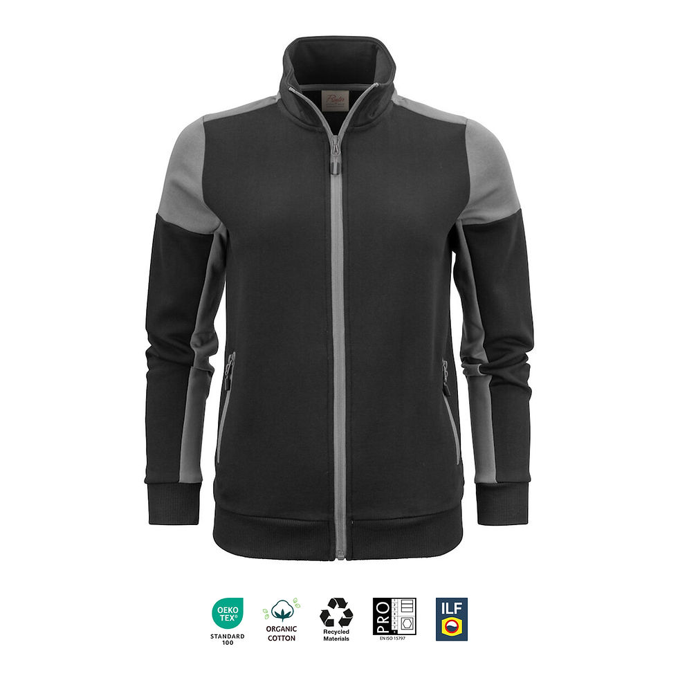 Miniaturbild: DS19 Prime Sweatshirt Jkt Lady 292 "corporate_casual" Vorderseite