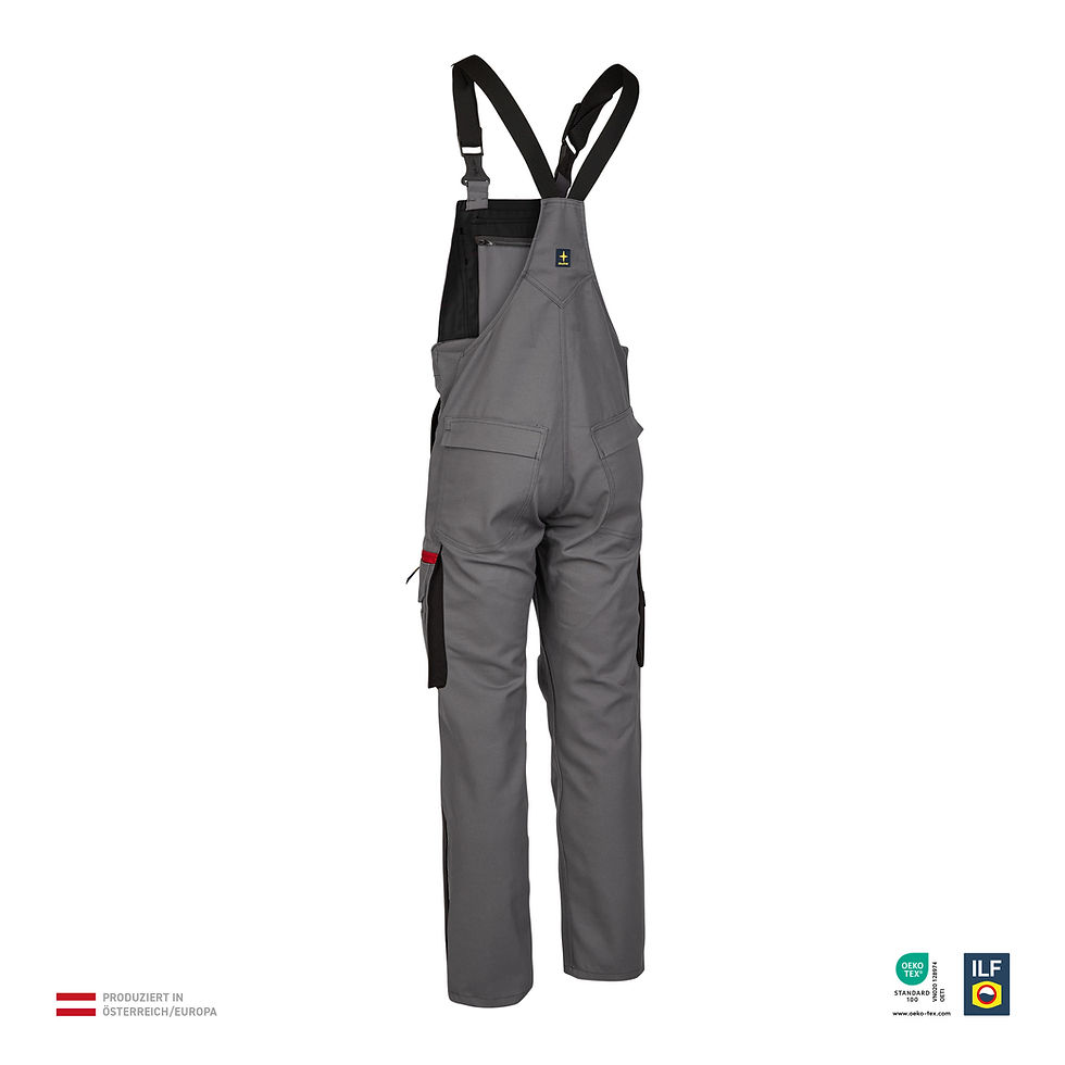 Miniaturbild: LH10 Latzhose 118 "hightex" Rückseite