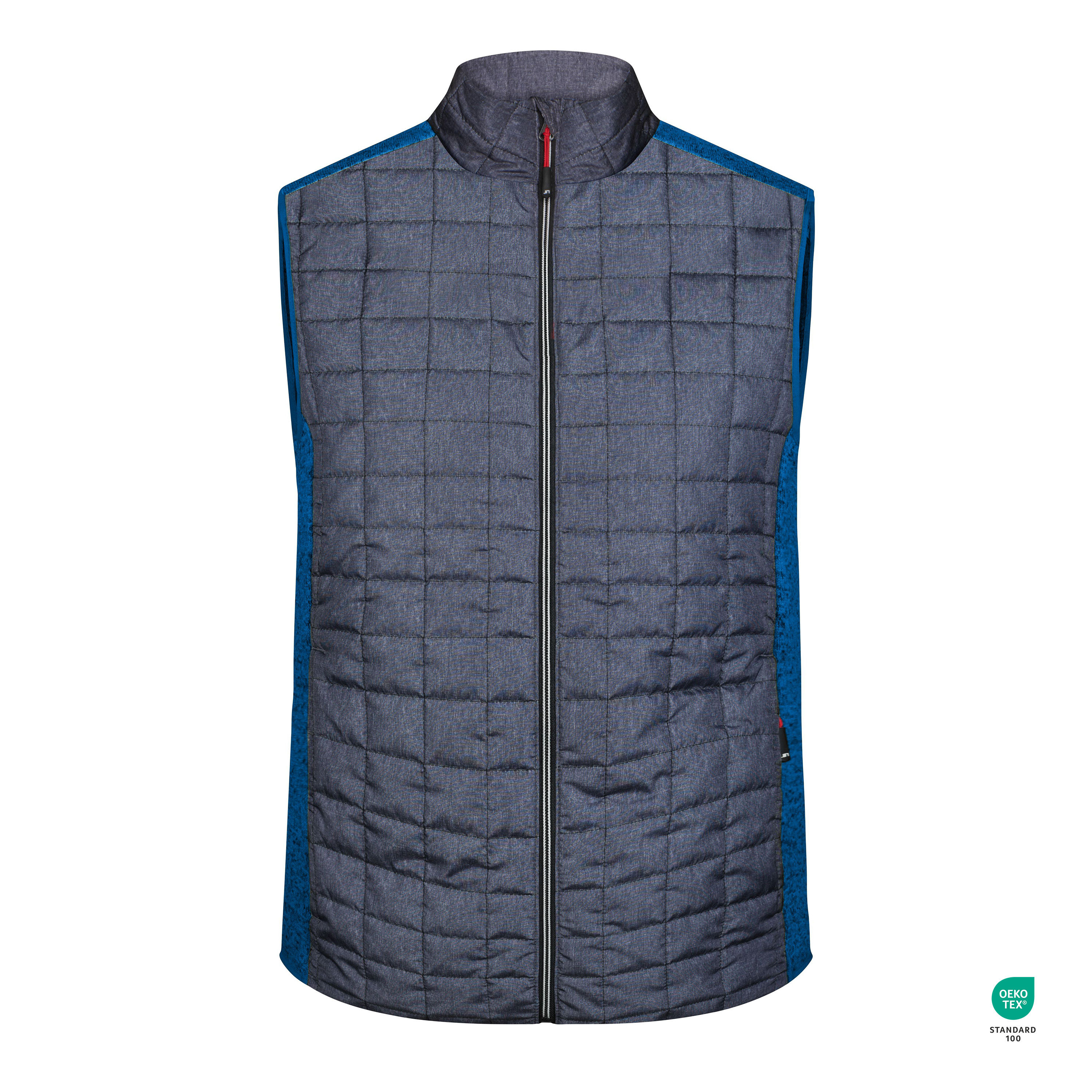 HG23 Herren Hybrid Strickfleece Gilet 719 "corporate_casual" Vorderseite