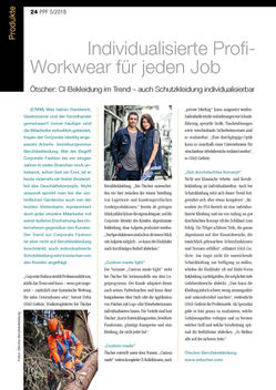 Individualisierte Profi-Workwear für jeden Job