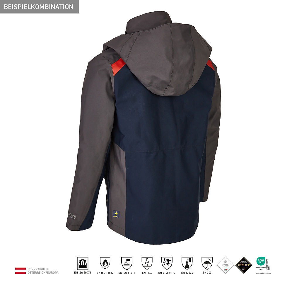 Miniaturbild: GJ11 Herren Jacke Ohne Warnschutz 268 "body_shell" Rückseite