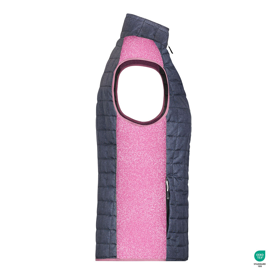 HG22 Damen Hybrid Strickfleece Gilet 718 "corporate_casual" rechte Seite