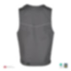 GI23 Arbeitsweste/-gilet 90 "hightex" Rückseite