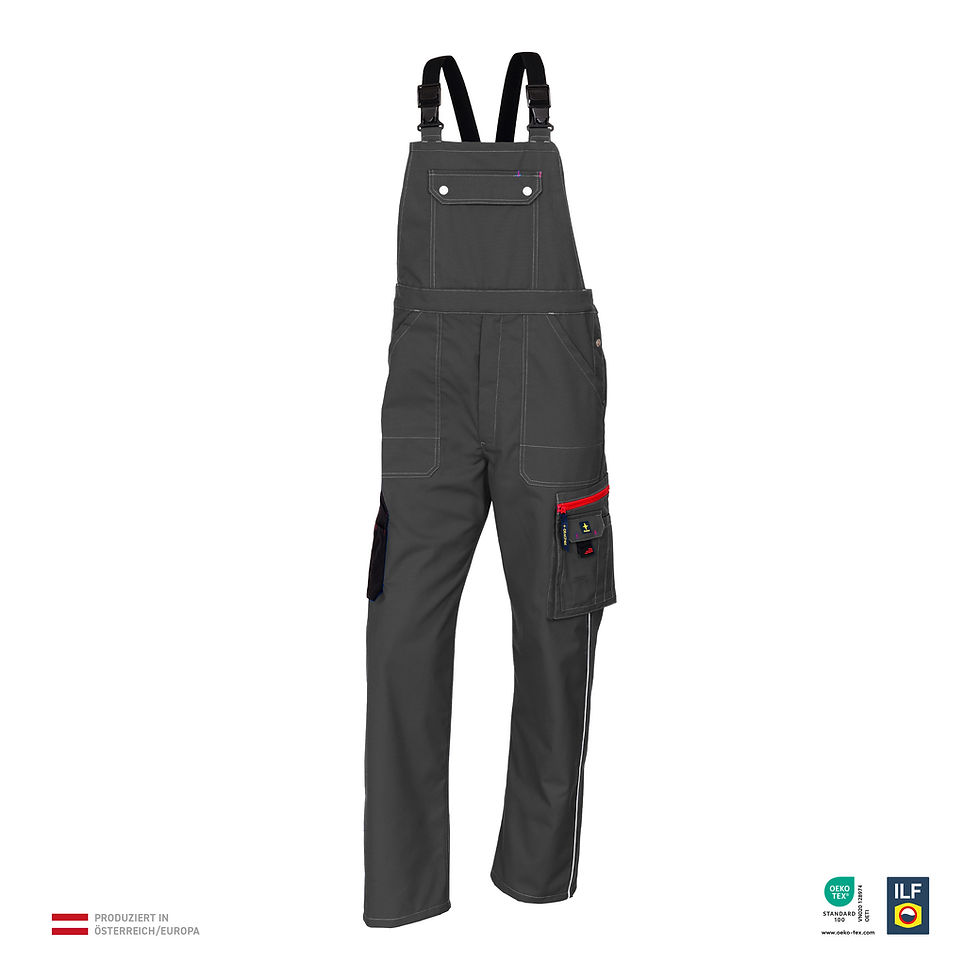 Thumbnail: LH02 Latzhose 14 "starline" Vorderseite