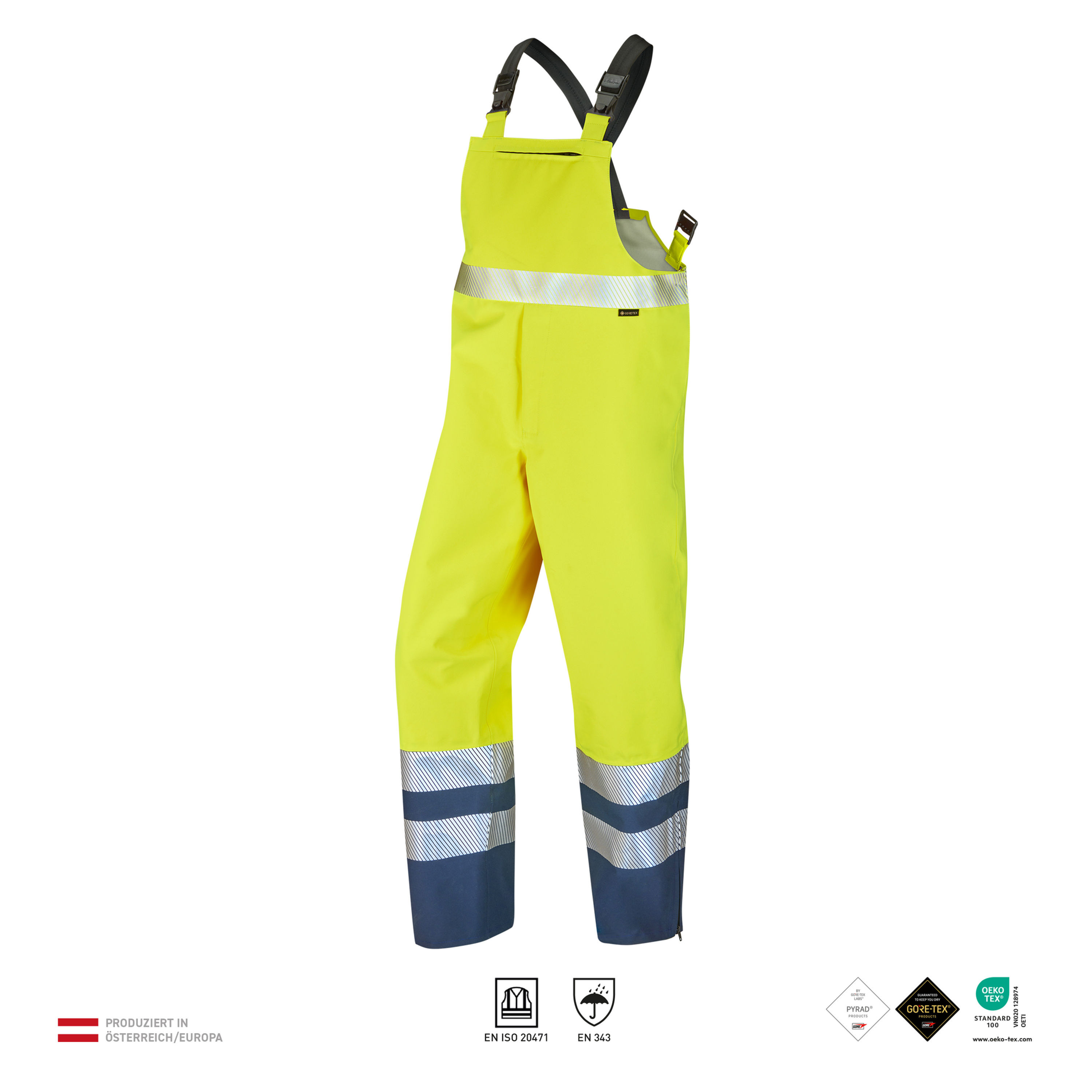 HL81 GORE-TEX Latzhose 555 "body_shell" Vorderseite