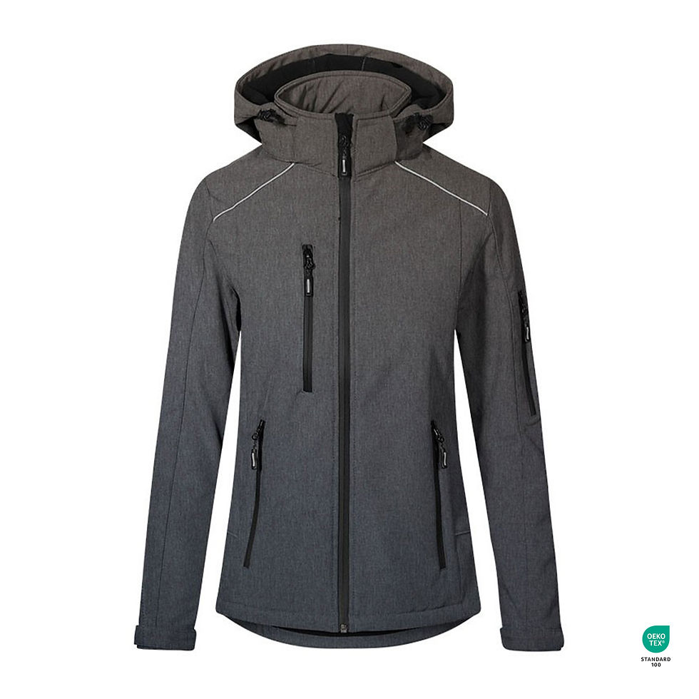 Thumbnail: DJ49 Softshelljacke Damen 185 "corporate_casual" Vorderseite