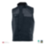 WG06 Winter-Arbeitsweste 671 "spirit_line flex" Vorderseite