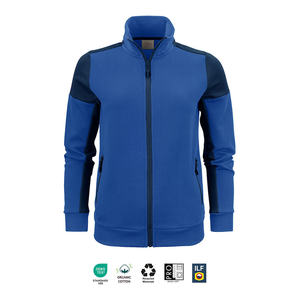 Miniaturbild: DS19 Prime Sweatshirt Jkt Lady 727 "corporate_casual" Vorderseite
