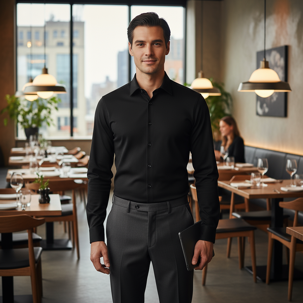 Miniaturbild: OH37 HAKRO Cotton Tec Hemd "corporate_casual" Imagebild 02