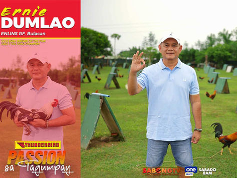 Ernie Dumlao ng Enlins Gamefarm Ibabahagi ang kanyang Conditioning Methods sa Thunderbird Passion sa Tagumpay (August 9, 2025)