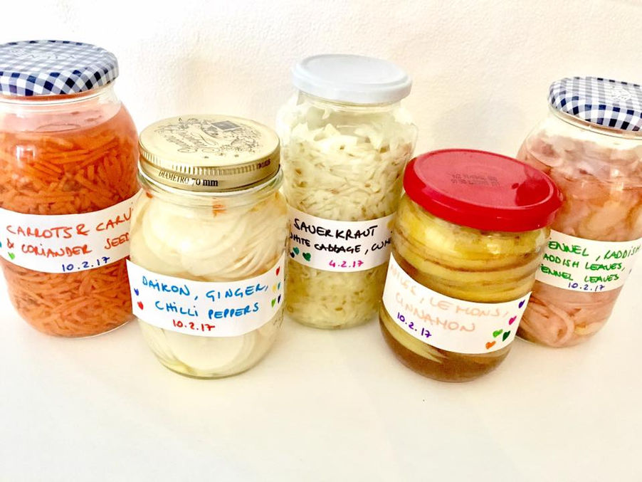 CRAUTI E ALTRE VERDURE FERMENTATE / SAUERKRAUT AND OTHER FERMENTED VEGETABLES
