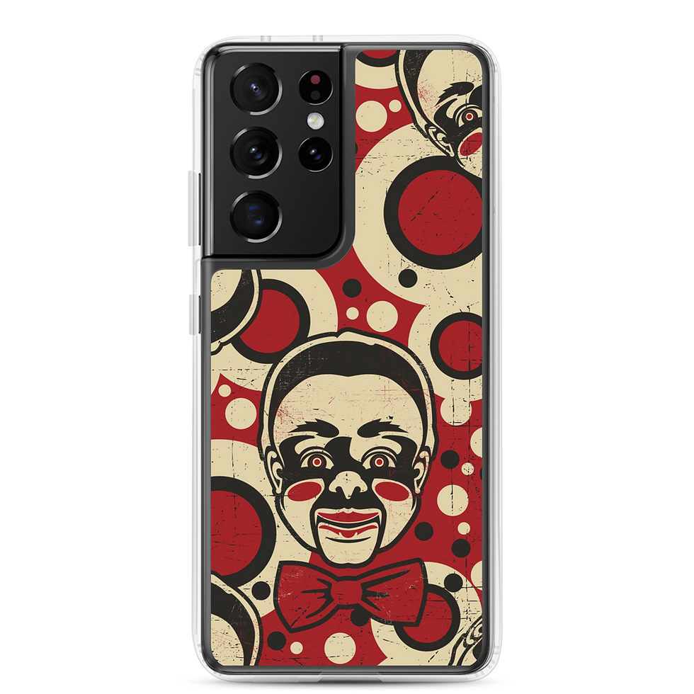 Thumbnail: Manny Manners Polka Clear Case for Samsung®