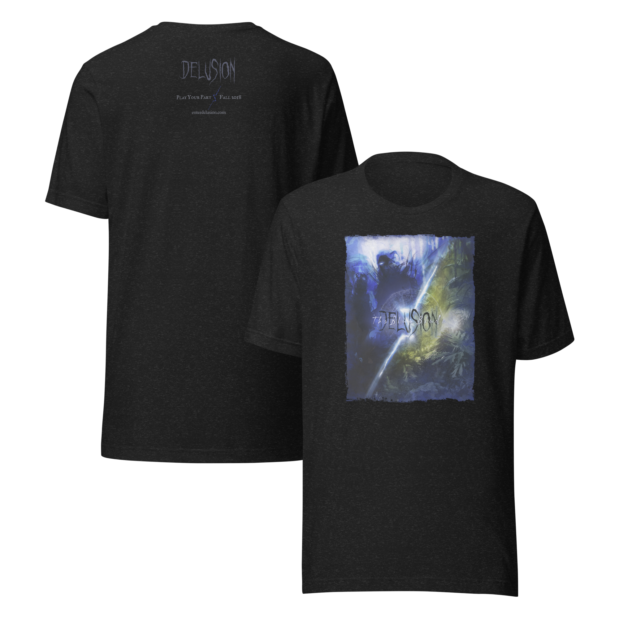 The Blue Blade Poster Unisex T-Shirt