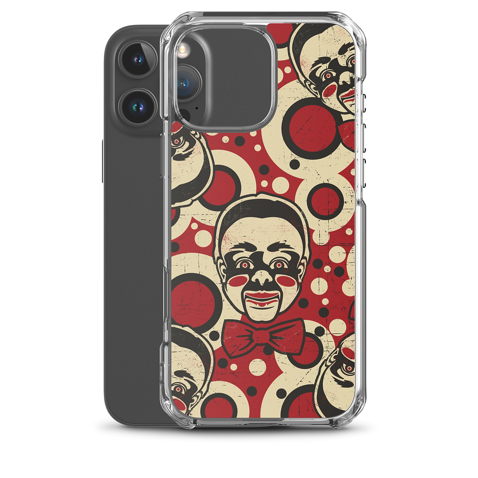 Thumbnail: Manny Manners Polka Clear Case for iPhone®