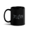 Thumbnail: Delusion Gray Logo Black Glossy Mug