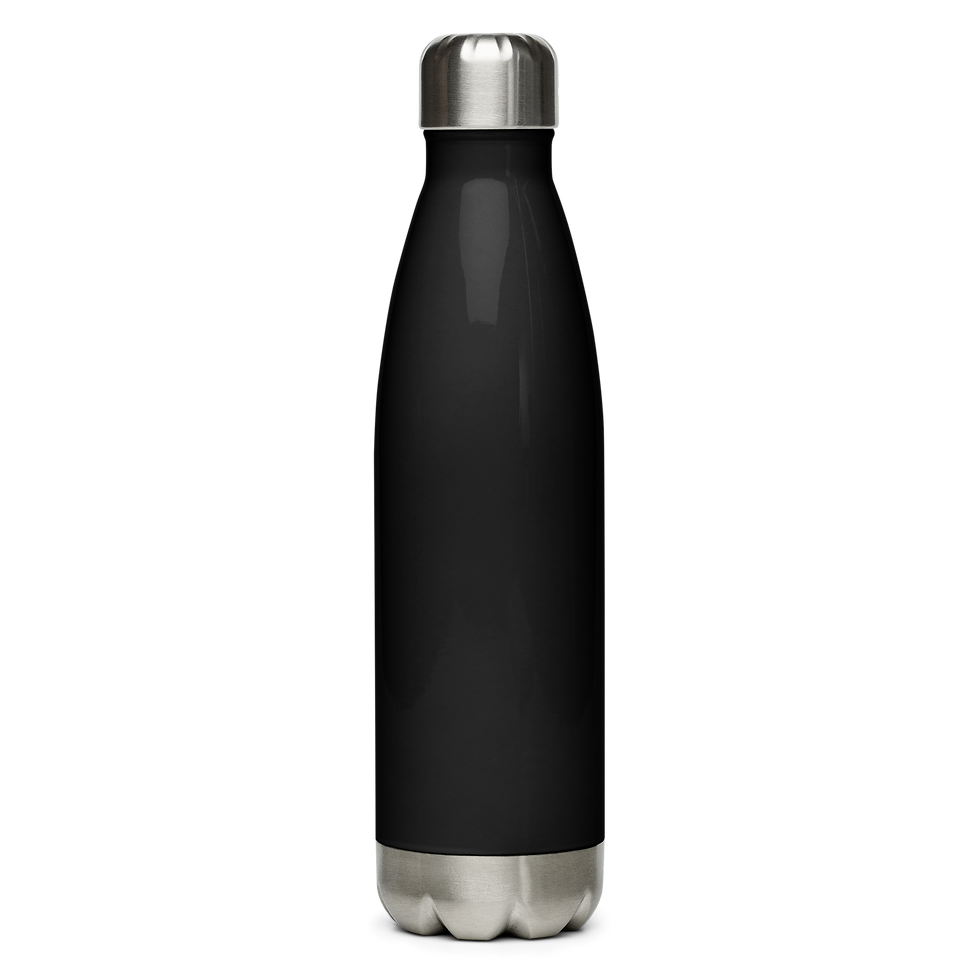 Thumbnail: Delusion Charcoal Logo Stainless Steel Water Bottle
