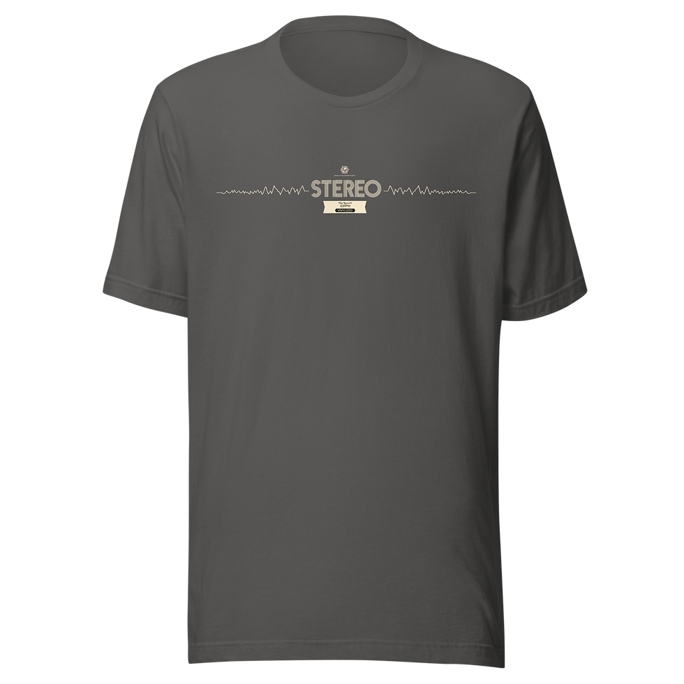 Thumbnail: VinylizeMe Stereo 33RPM Unisex t-shirt