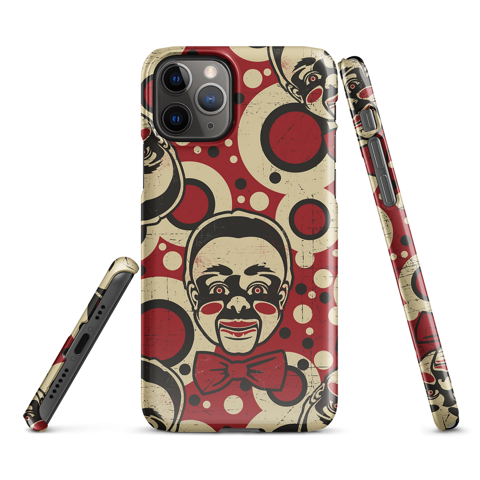 Thumbnail: Manny Manners Polka Snap case for iPhone®