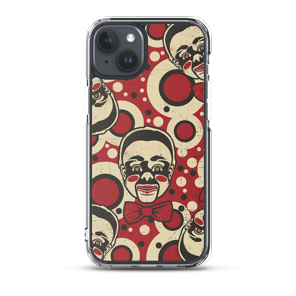 Thumbnail: Manny Manners Polka Clear Case for iPhone®