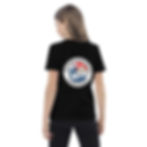 Thumbnail: Organic cotton kids t-shirt met tekens junansei voor en logo achter