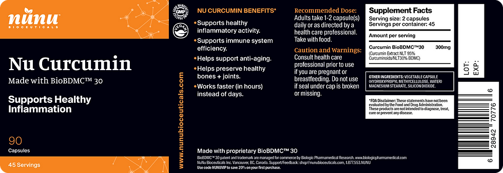 Thumbnail: Nu Curcumin - USA ONLY